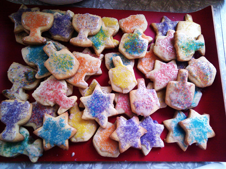 Hanukkah Sugar Cookies