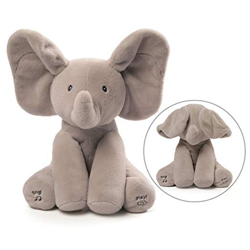 Gund Baby Animated Flappy The Elephant Plush Toy