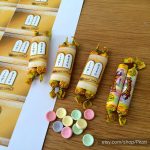 Custom Bat Mitzvah Printable Torah Candy Bar Wrappers