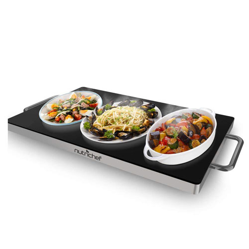 Nutrichef Portable Electric Food Hot Plate 2
