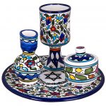 Havdalah Set 5 Pieces Armenian Ceramic