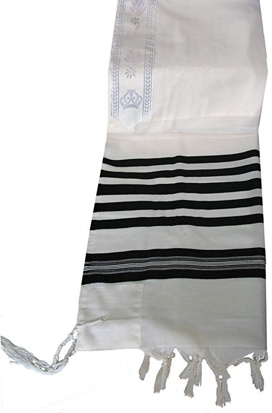 Talitnia Traditional Tallit 100% Wool Tallis