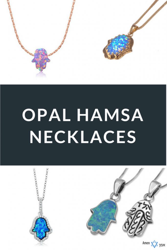Best Opal Hamsa Necklaces