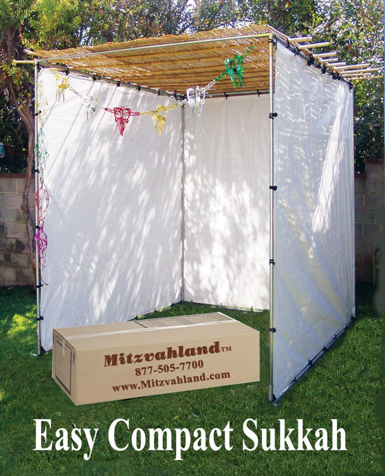 Mitzvahland Easy Compact Sukkah