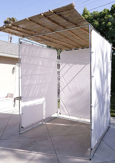 Sieger Sukkah Easy To Assemble Snap Button Sukkah Kit3