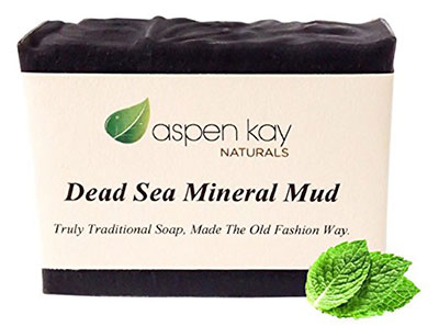 Dead Sea Mud Soap Bar 100% Organic & Natural