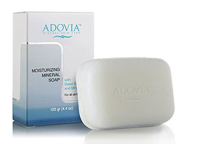 Adovia Dead Sea Salt Moisturizing Soap For Dry Or Sensitive Skin