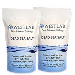 Dead Sea Salt Mineral Bathing For Irritated Skin 2 Pack