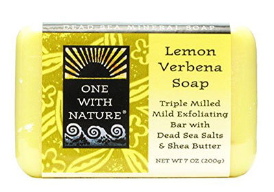 One With Nature Dead Sea Mineral Soap Lemon Sage