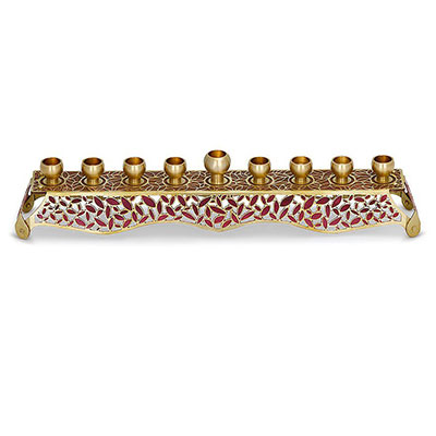 Orit Grader Leaves Menorah (available In Three Colors)
