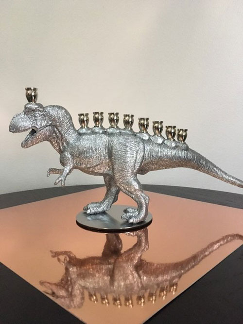 Sparkling Menorasaurus Rex