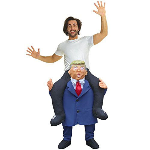 Trump Funny Piggyback Costume