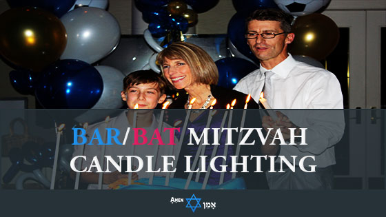 Bar & Bat Mitzvah Candle Lighting Ceremony