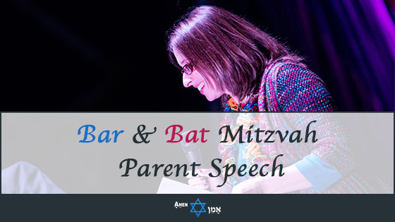 Writing Bar Bat Mitzvah Parent Speech