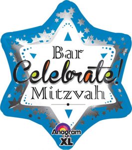 Anagram Bar Mitzvah Balloon