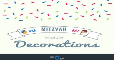 Bar Bat Mitzvah Decorations