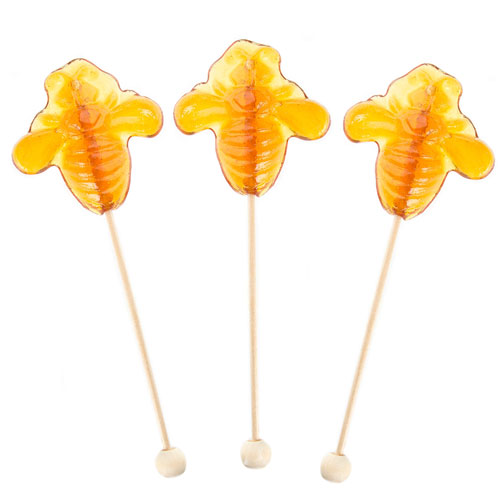 Rosh Hashanah Hand Made Honey Bee Lollipops