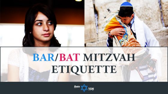 Bar Bat Mitzvah Etiquette 2