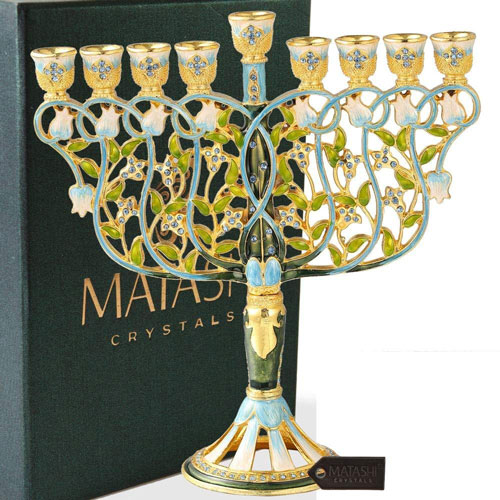 20+ Beautiful Modern & Contemporary Menorahs for Hanukkah (2020 