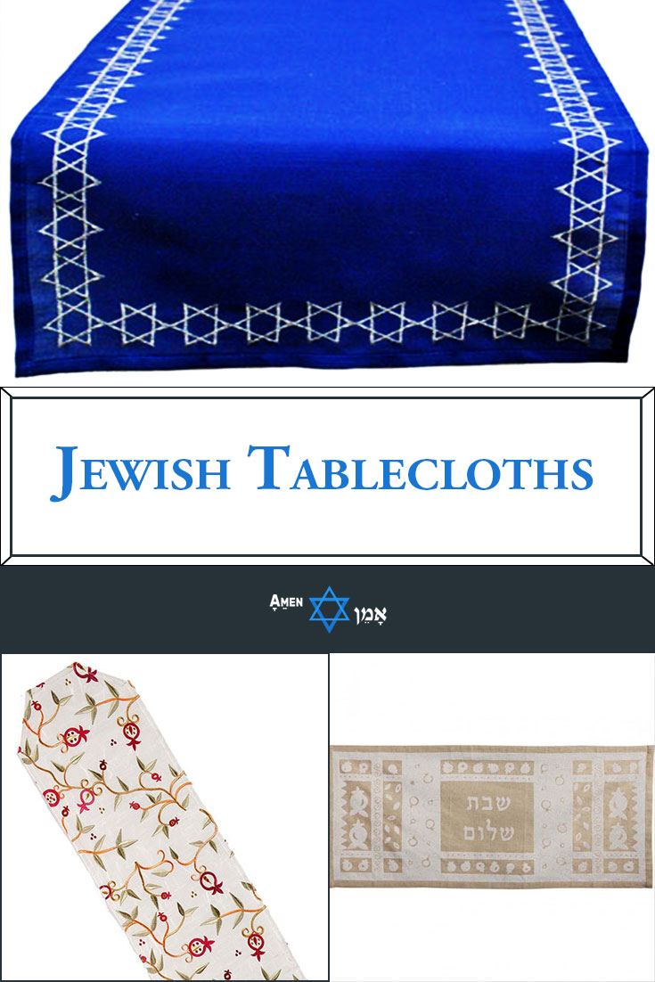Jewish Tablecloths Large