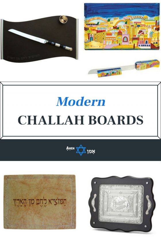 Modern Challah Boards
