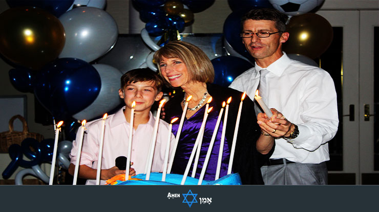 Bar Bat Mitzvah Candle Lighting 2