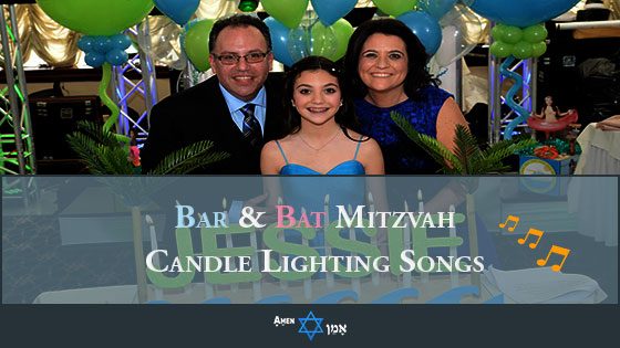 Bar Bat Mitzvah Candle Lighting Songs