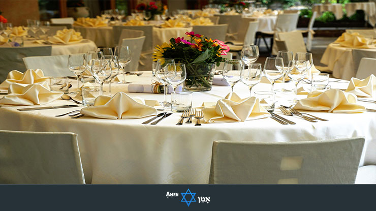 Bar Mitzvah Plated Service