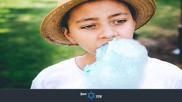 Kiddush Luncheon Cotton Candy