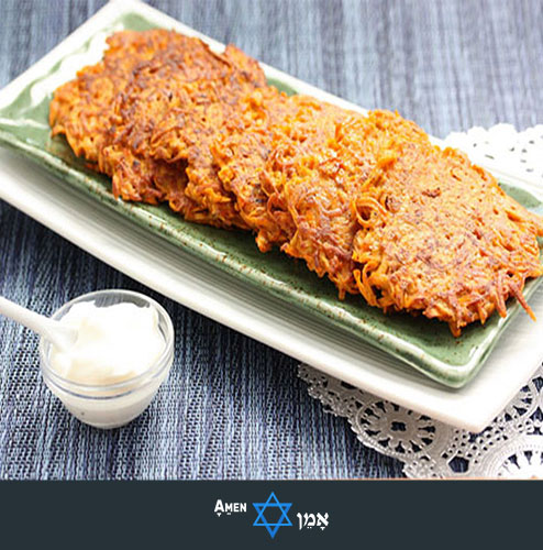 Kiddush Luncheon Potato Latkes