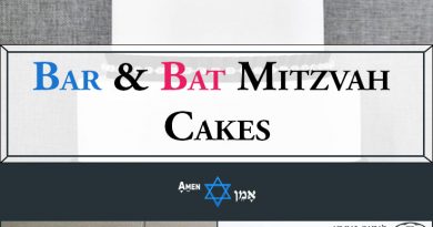 Bar & Bat Mitzvah Cakes