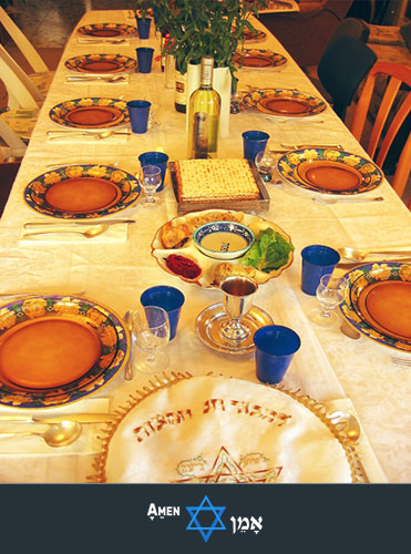 Passover Seder Table 2