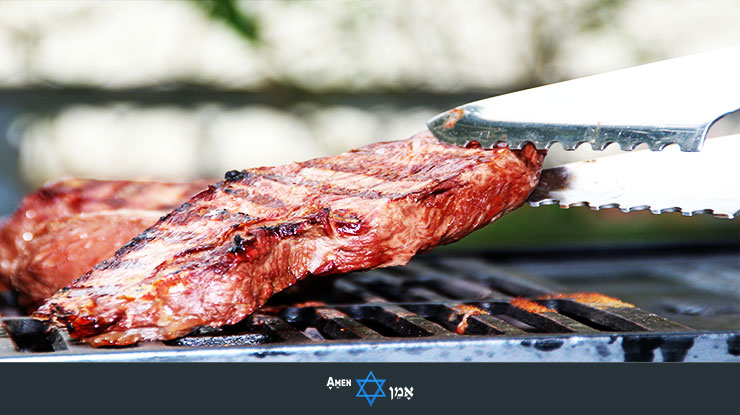 Beef Steak Barbecue Grill