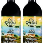 De La Rosa Real Foods & Vineyards Kosher Organic Austrian Red Grape Juice