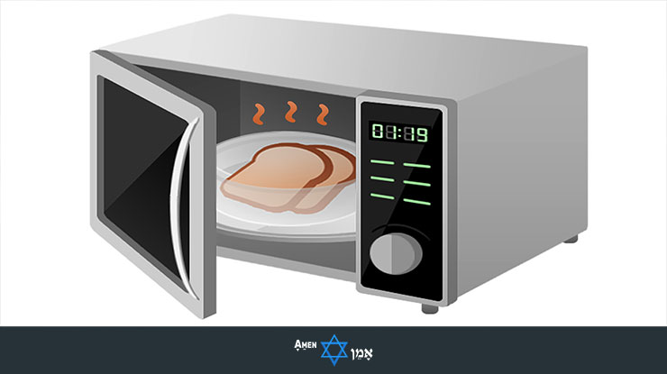 Microwave With Bread