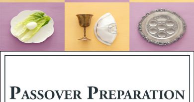 Passover Preparation Checklist