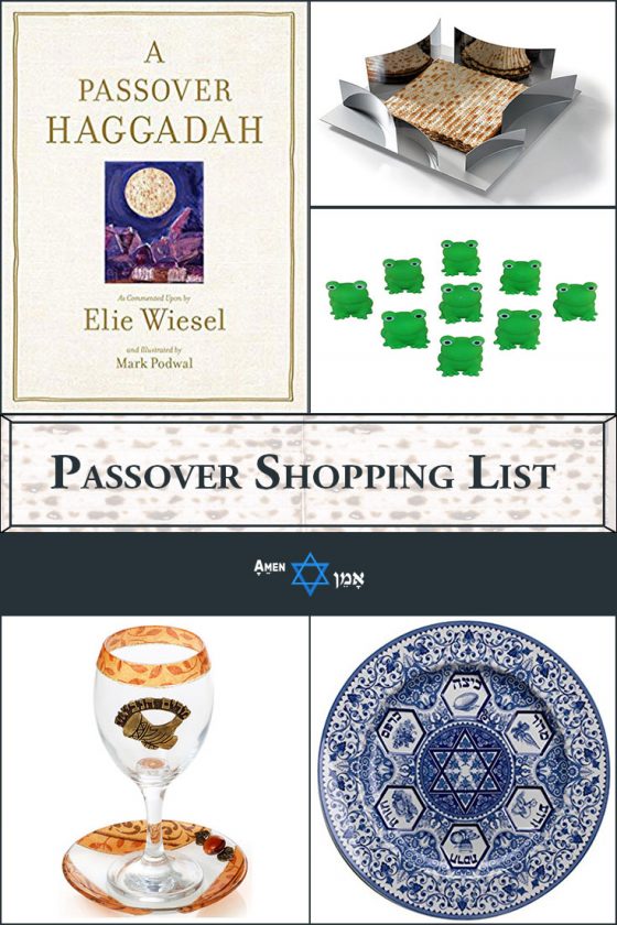Passover Shopping List The Only Shopping (and Grocery) List You’ll
