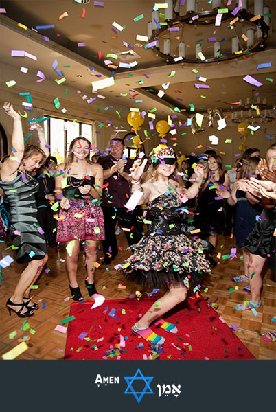 Bat Mitzvah Confetti Party