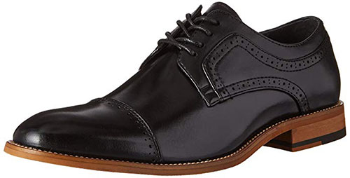 Stacy Adams Dickinson Oxford Shoes Cap Toe