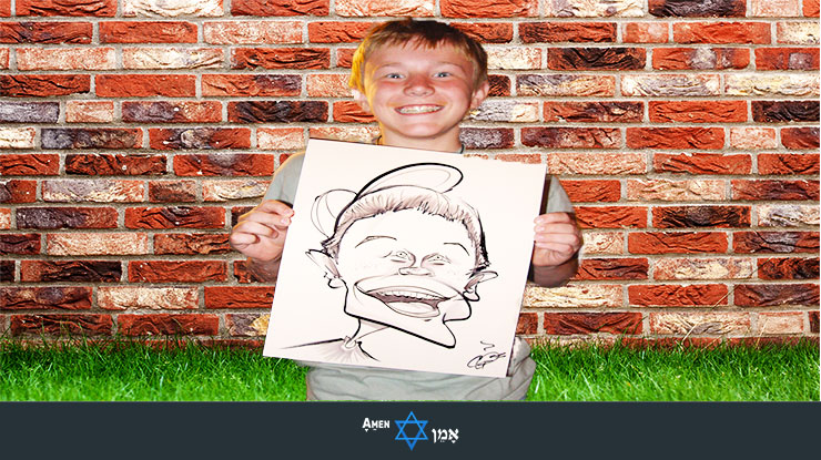 Caricaturist Bar Mitzvah