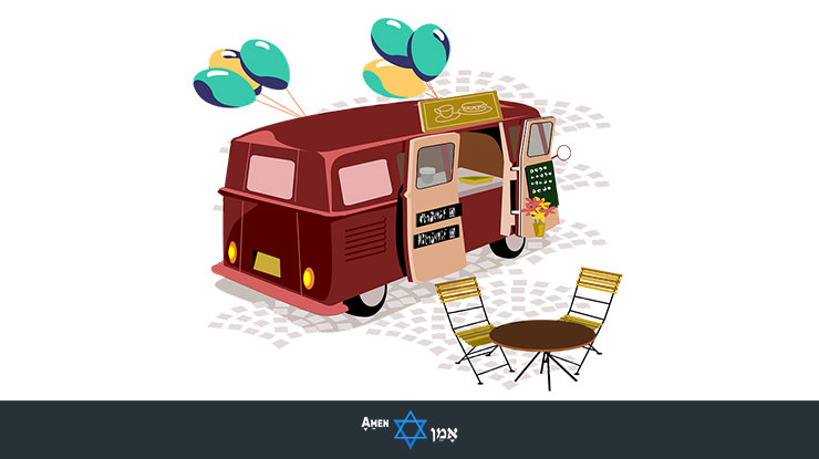 Food Truck Illustration