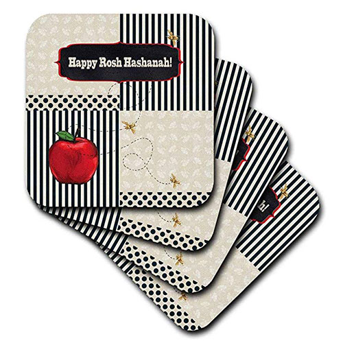 Rosh Hashanah Coasters Set