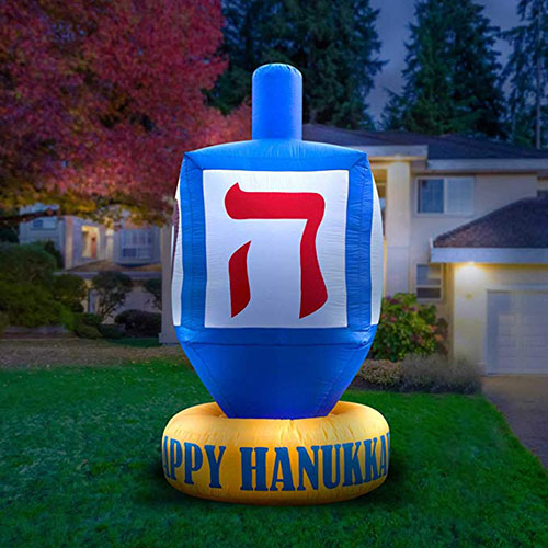 Giant Inflatable Hanukkah Dreidel