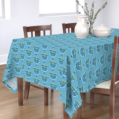 Menorah Tablecloth