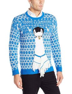 Happy Llamakah Men's Ugly Christmas Sweater